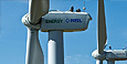 Photo of two wind turbines