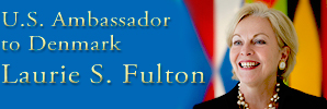 Ambassador Laurie S. Fulton. (Omar Ingerslev / State Dept.)