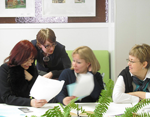 ESL Teachers and PAO Kristina Hayden (Photo belongs to the US Dept of State)