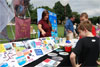 The U.S. Army Medical Materiel Development Activity participated in the event with an informational and interactive display of "bug" related products.