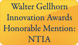 gellhorn innovation awards honorable mention: n t i a