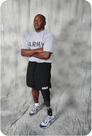 AW2 Soldier in Physical Training uniform