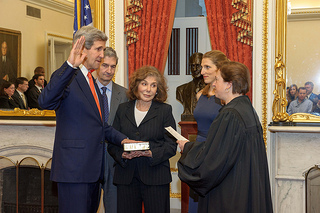 John Kerry Sworn In 
