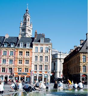 Lille, La Grand Place, Photo Office de Tourisme de Lille