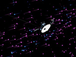 This still image and set of animations show NASA's Voyager 1 spacecraft exploring a new region in our solar system called the "magnetic highway." In this region, the sun's magnetic field lines are connected to interstellar magnetic field lines, allowing particles from inside the heliosphere to zip away and particles from interstellar space to zoom in. Image credit: NASA/JPL-Caltech
