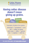 Celiac Disease Awareness Campaign Postcard cover