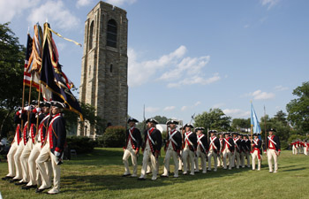 Old Guard performing at Baker Park, Frederick, Md.