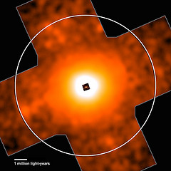 Suzaku Snaps First Complete X-ray View of a Galaxy Cluster