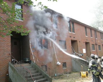 NIST Fire Research Returns to Governors Island to work with FDNY and UL