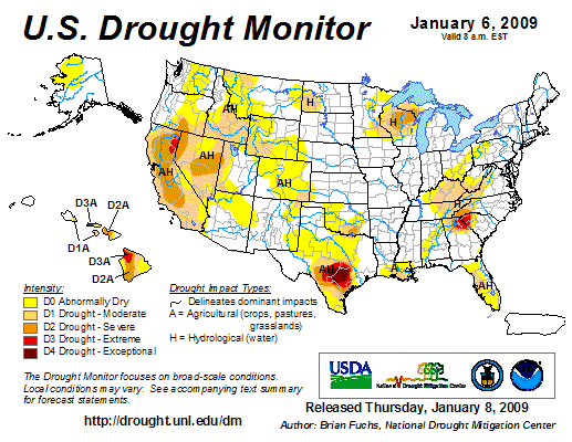 US Drought Monitor