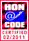 HONcode Seal - Link to the Health on the Net Foundation