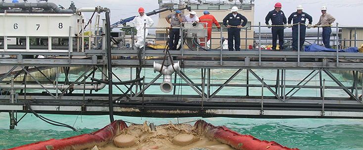 Scientists and engineers research new technologies in the world’s largest salt water tank.