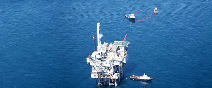 BSEE offshore operators are required to plan and practice oil spill containment capabilities.