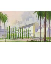 An illustration of the American Embassy (Image: U.S. Embassy, Dar es Salaam)