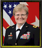 pic of MG Karen E. Dyson, Director, Army Budget, go to bio