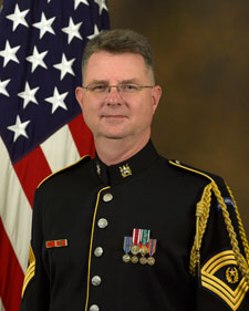 Command Sergeant Major Mitchell Spray