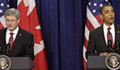 President Obama with Prime Minister Harper