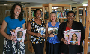 Hands Across the Seas Dominica Book Donation