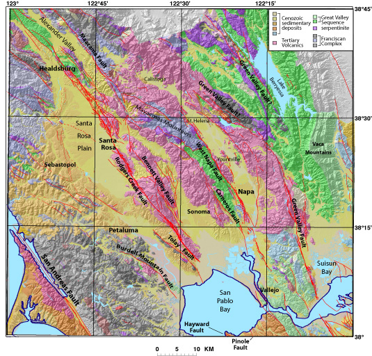 Example of a geologic map