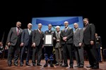 The Iowa Delegation honors Medal of Honor recipient Sal Giunta