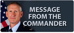 Message from the Commander