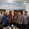 USAID Mission Director  (3rd from left) attends a media discussion.