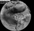 GOES East Full Disk Water Vapor