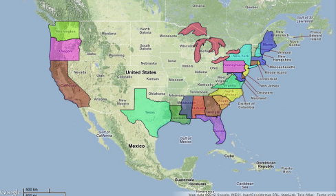 CO-OPS Station Map