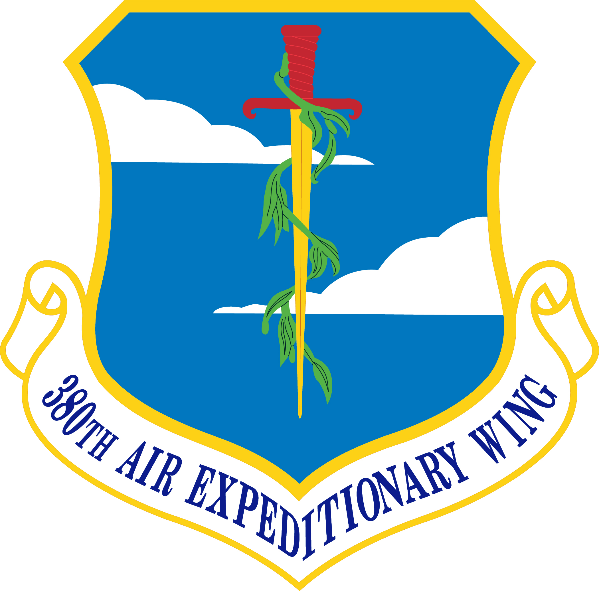 380th Air Expeditionary Wing Shield