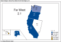 Graph of Percent Change in Real GDP by State in the Far West Region