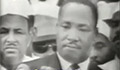 Martin Luther King durante seu discurso em Washington, DC