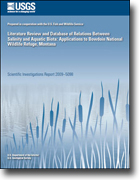 Literature Review and Database of Relations Between Salinity and Aquatic Biota: Applications to Bowdoin National Wildlife Refuge, Montana