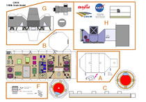 Fold your own LDCM - Print the paper satellite model and instructions. This is a detailed model of the LDCM, and it took one of our engineers two hours to construct! 