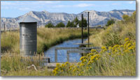 South Side Ditch gaging station. 