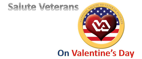 Salute Veterans on Valentine’s Day