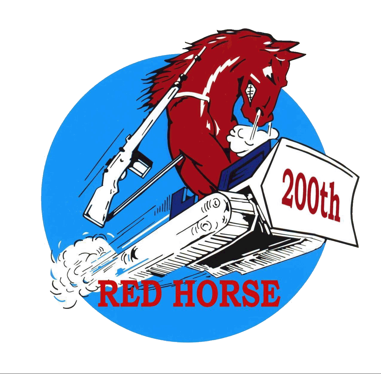RED HORSE logo