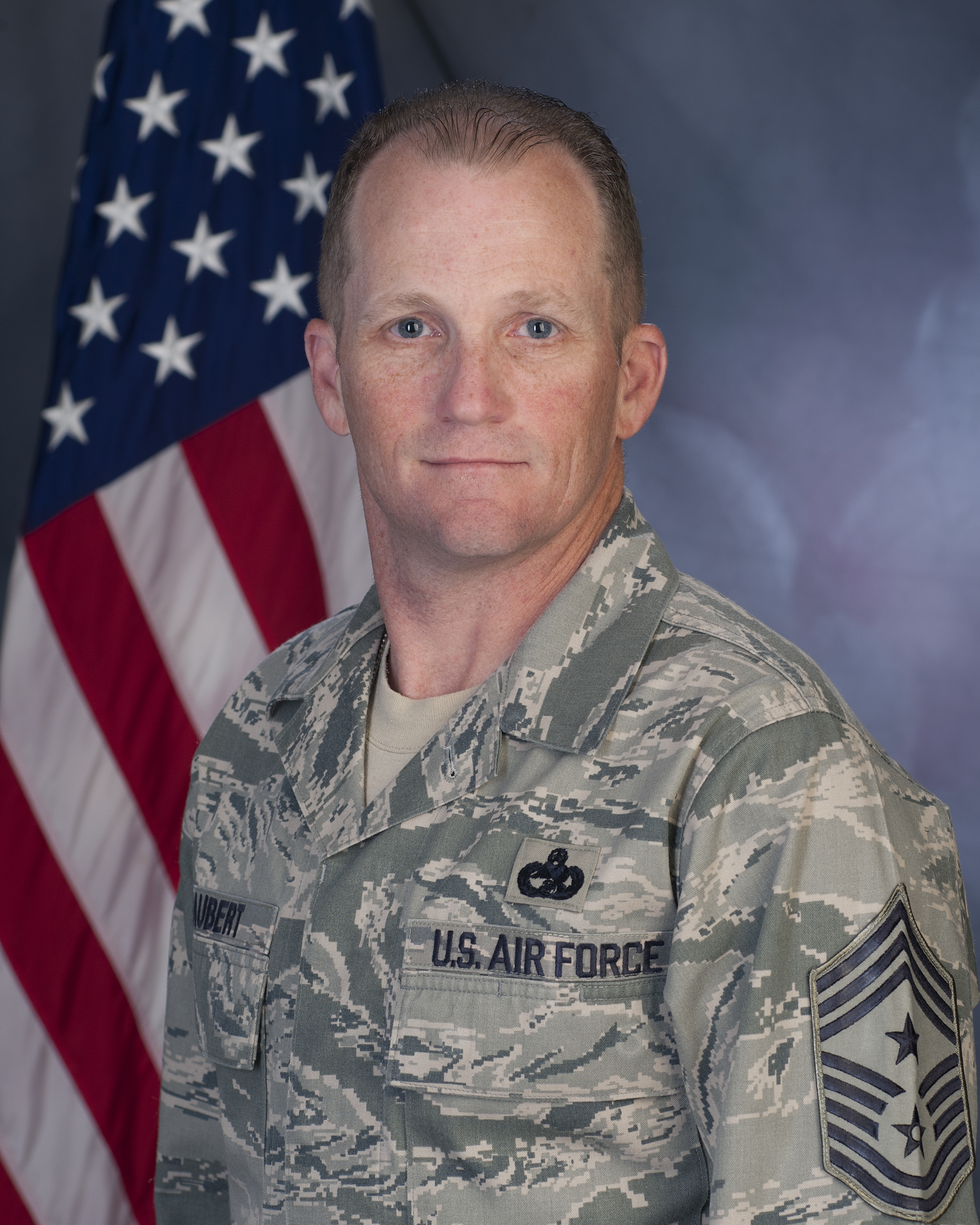 Command Chief, Chief Master Sgt. Dennis Daubert