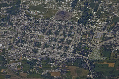 Aerial view of Port-au-Prince, Haiti.