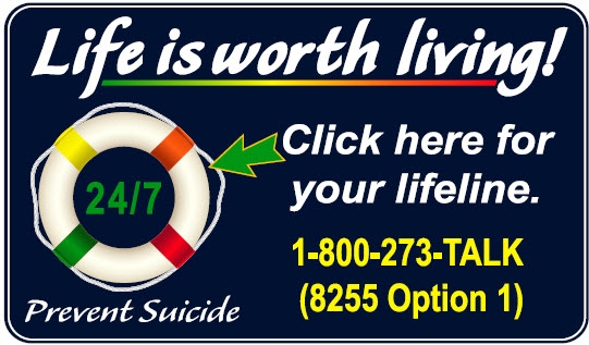 Click here to access the National Suicide Prevention Lifeline Veterans Website