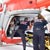 Emergency personnel loading a pateint into a helicopter. Credit: Federal Emergency Management Agency