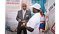 Ambassador Alfonso E. Lenhardt at the Dar es Salaam International Trade Fair (Photo: U.S. Embassy, Dar es Salaam)