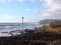 High frequency radar systems, are used to measure ocean surface currents and are one component of the Integrated Ocean Observing System.