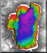 Bathymetry icon.