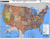 Major Transportation Facilities of the United States 2011 Map