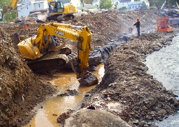 Web image: Emergency Watershed Protection Program work in progress. Click image for full screen view