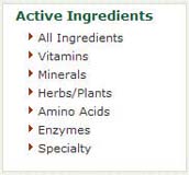 Browse Active Ingredients