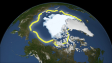 Happening Now: Arctic Sea Ice Sets Record Low still shot