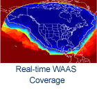 Real Time WAAS Coverage