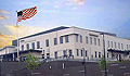 The U.S. Embassy in Skopje, Macedonia
