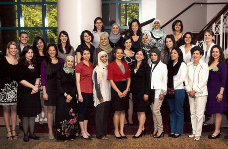 The MEPI-funded Online Activism Institute’s (OAI) Jordan graduation. © Center for Liberty in the Middle East (CLIME)